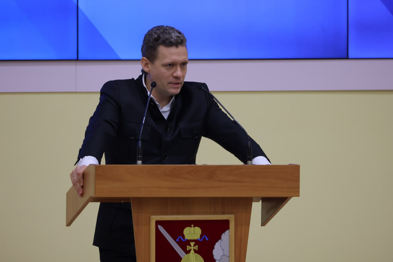 Георгия Филимонова представили в должности врио Губернатора Правительству Вологодской области.