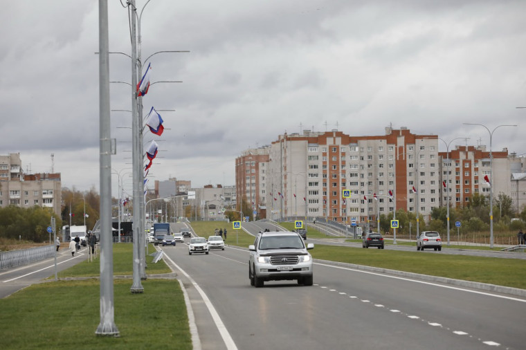 Первый участок малого транспортного кольца запущен в Вологде.