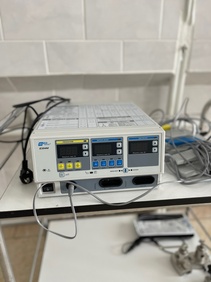 В центральную районную больницу Сямженского округа поступил новый переносной аппарат ультразвукового исследования и высокочастотный электрохирургический аппарат..