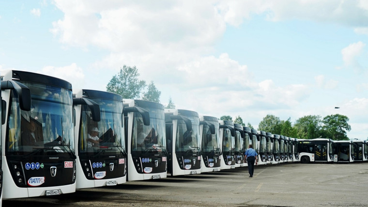 31 новый автобус получил ПАТП № 1 города Вологды.